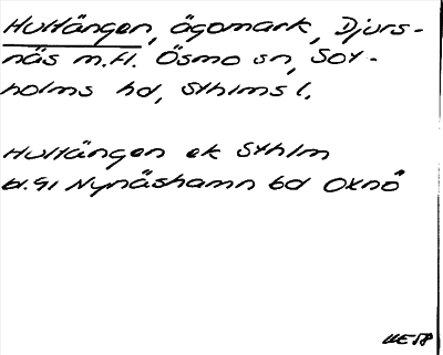 Bild på arkivkortet för arkivposten Hultängen