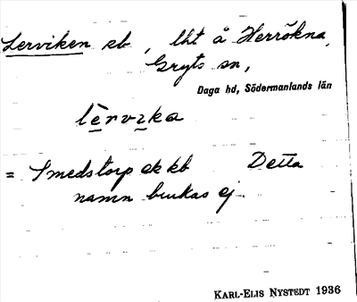 Bild på arkivkortet för arkivposten Lerviken