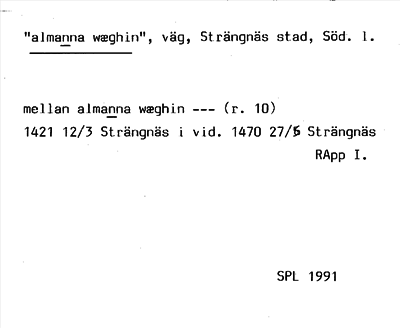 Bild på arkivkortet för arkivposten »almanna wæghin»