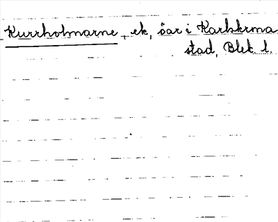 Bild på arkivkortet för arkivposten Kurrholmarne