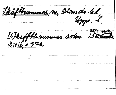 Bild på arkivkortet för arkivposten Skäfthammar