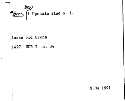 Bild på arkivkortet för arkivposten *Bron