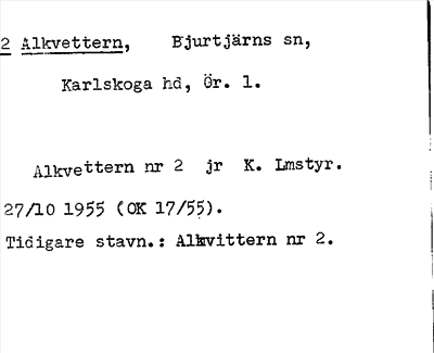 Bild på arkivkortet för arkivposten Alkvettern
