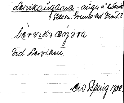 Bild på arkivkortet för arkivposten Lervikaängarna