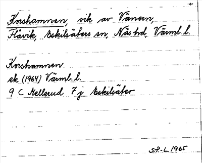 Bild på arkivkortet för arkivposten Korshamnen