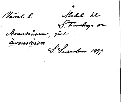 Bild på arkivkortet för arkivposten Avundsåsen