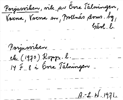 Bild på arkivkortet för arkivposten Porjusviken