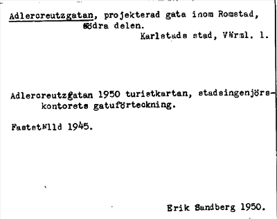 Bild på arkivkortet för arkivposten Adlercreutzgatan