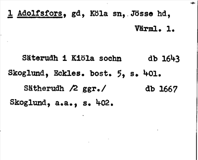 Bild på arkivkortet för arkivposten Adolfsfors