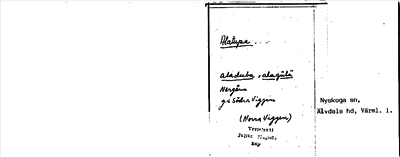 Bild på arkivkortet för arkivposten Alatupa