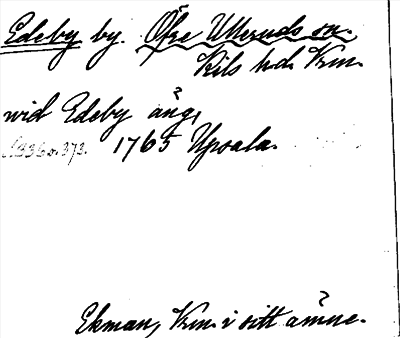 Bild på arkivkortet för arkivposten Edeby