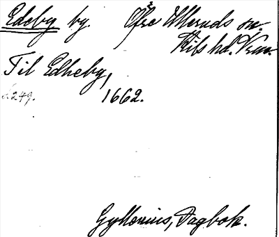 Bild på arkivkortet för arkivposten Edeby