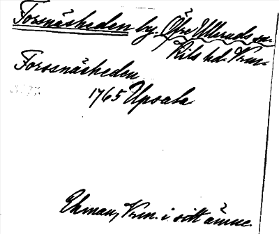 Bild på arkivkortet för arkivposten Forsnäsheden