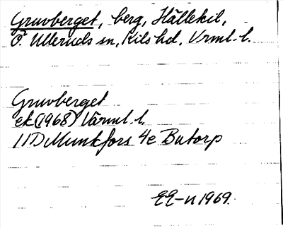 Bild på arkivkortet för arkivposten Gruvberget