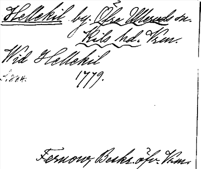 Bild på arkivkortet för arkivposten Hellekil