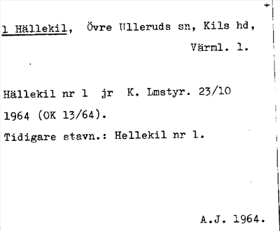 Bild på arkivkortet för arkivposten Hällekil