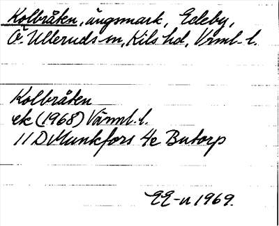 Bild på arkivkortet för arkivposten Kolbråten