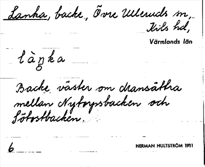 Bild på arkivkortet för arkivposten Lanka
