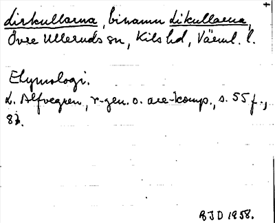 Bild på arkivkortet för arkivposten Lirkullarna