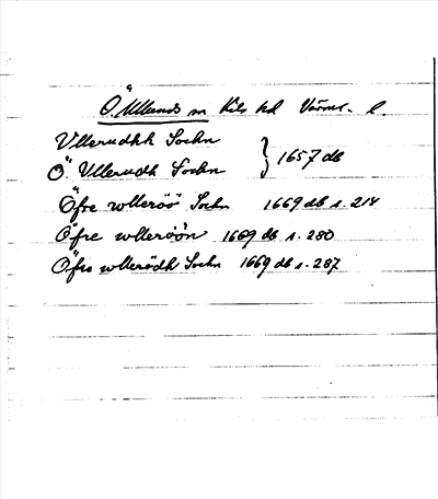 Bild på arkivkortet för arkivposten Övre Ulleruds sn