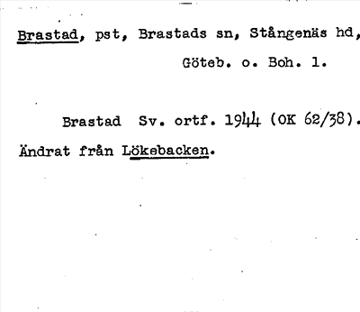 Bild på arkivkortet för arkivposten Brastad