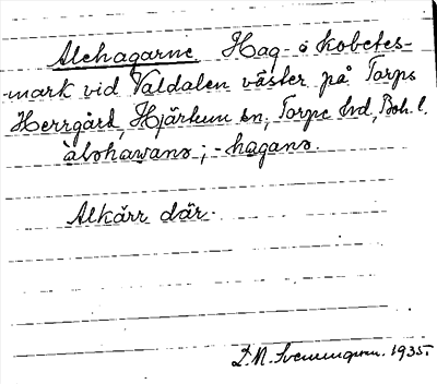 Bild på arkivkortet för arkivposten Alehagarne