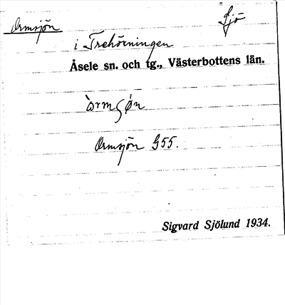 Bild på arkivkortet för arkivposten Ormsjön