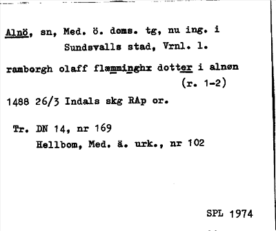 Bild på arkivkortet för arkivposten Alnö