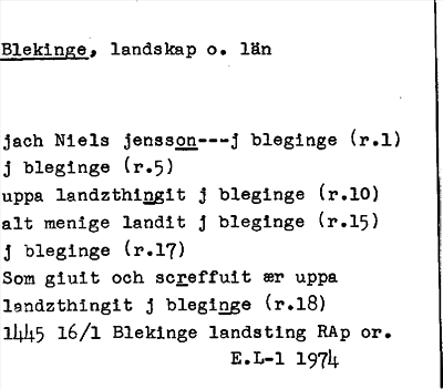 Bild på arkivkortet för arkivposten Blekinge