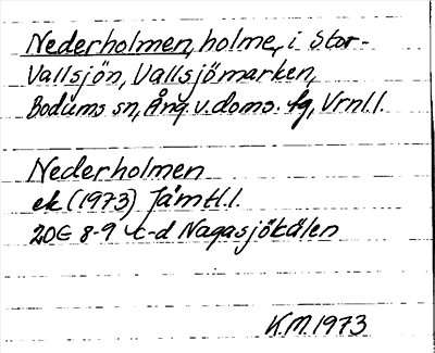 Bild på arkivkortet för arkivposten Nederholmen