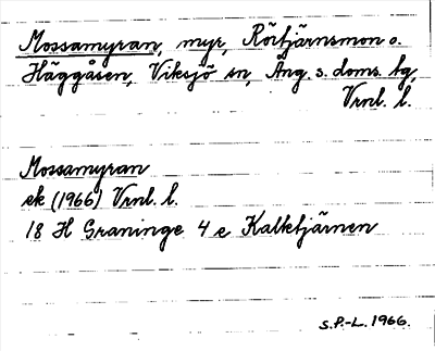 Bild på arkivkortet för arkivposten Mossamyran
