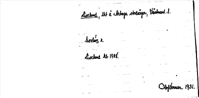 Bild på arkivkortet för arkivposten Liselund