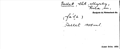 Bild på arkivkortet för arkivposten Fallet