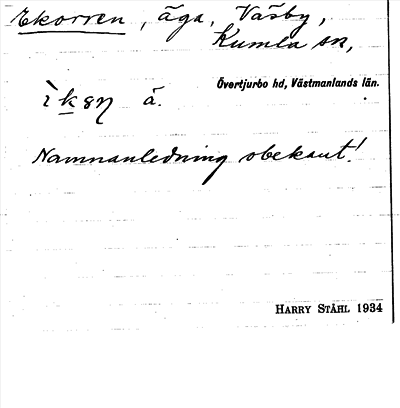 Bild på arkivkortet för arkivposten Ekorren