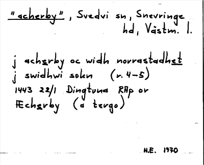 Bild på arkivkortet för arkivposten »acherby»