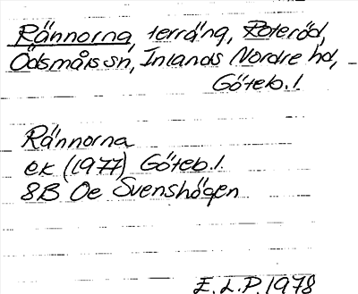 Bild på arkivkortet för arkivposten Rännorna