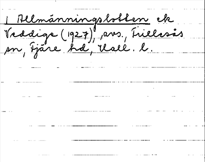 Bild på arkivkortet för arkivposten Allmänningslotten