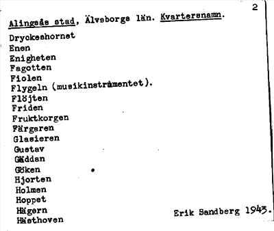 Bild på arkivkortet för arkivposten Alingsås stad
