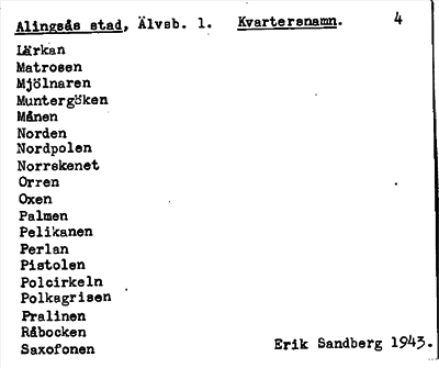 Bild på arkivkortet för arkivposten Alingsås stad
