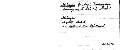 Bild på arkivkortet för arkivposten Alehagen