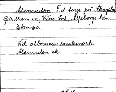 Bild på arkivkortet för arkivposten Alemaden