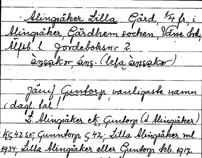 Bild på arkivkortet för arkivposten Alingsåker, Lilla