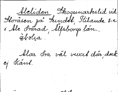 Bild på arkivkortet för arkivposten Aleliden