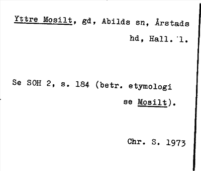 Bild på arkivkortet för arkivposten Yttre Mosilt