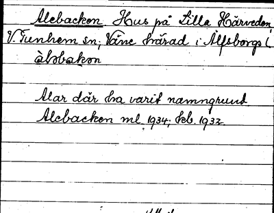 Bild på arkivkortet för arkivposten Alebacken