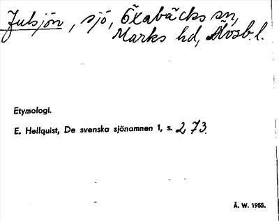 Bild på arkivkortet för arkivposten Julsjön