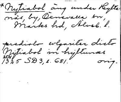 Bild på arkivkortet för arkivposten *Nytiabol