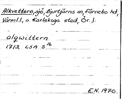 Bild på arkivkortet för arkivposten Alkvettern