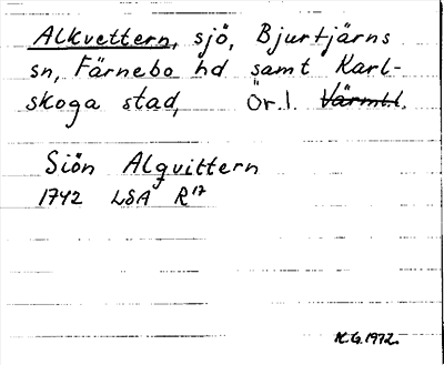 Bild på arkivkortet för arkivposten Alkvettern