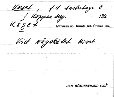 Bild på arkivkortet för arkivposten Korset